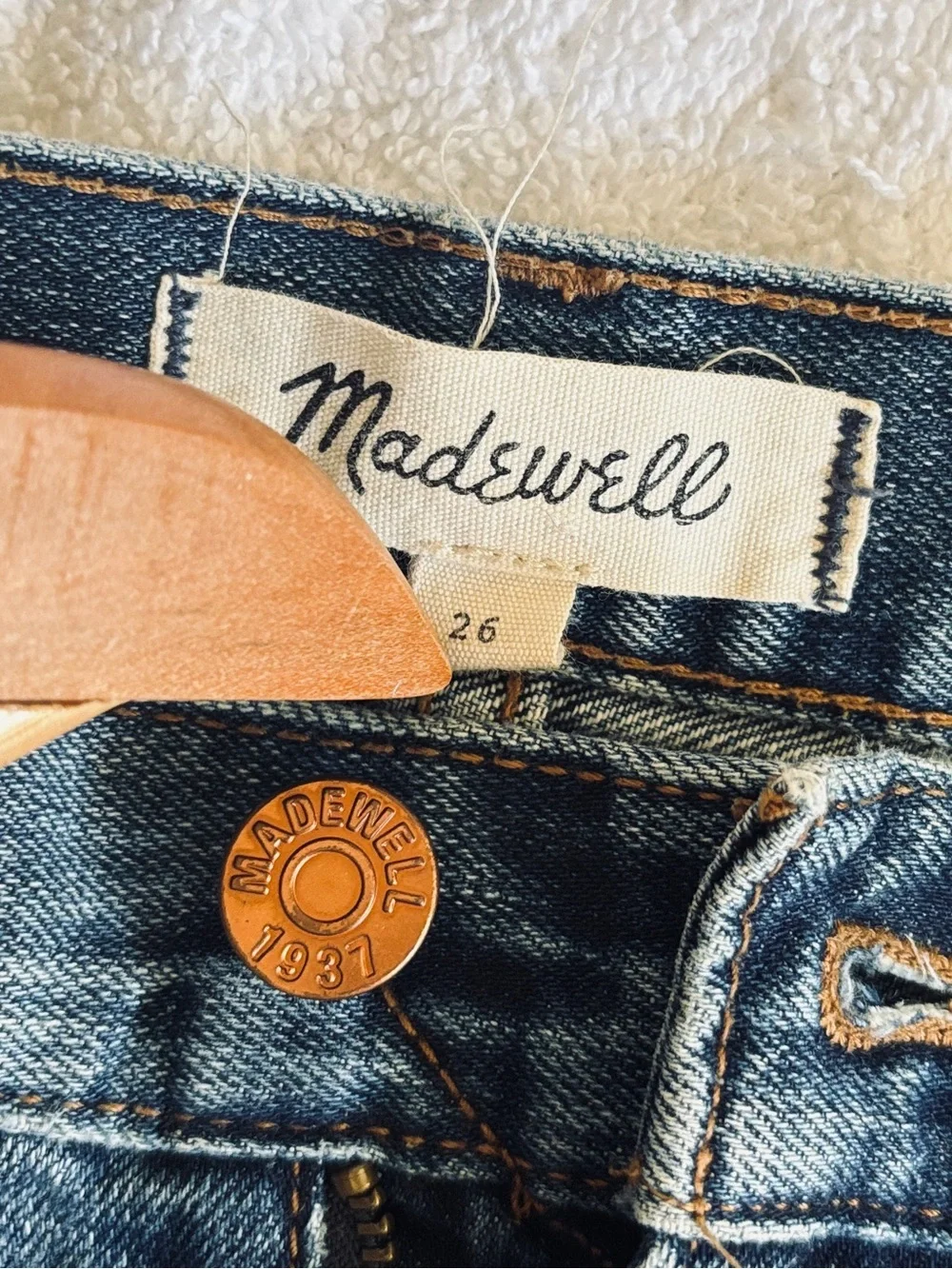 Madewell Brynn Denim Shorts Size 26